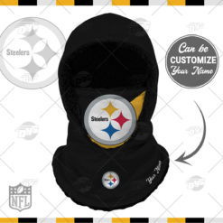 Personalized NFL Pittsburgh Steelers Hooded Gaiter