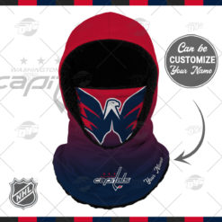 Personalized NHL Washington Capitals Hooded Gaiter