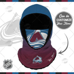 Personalized NHL Colorado Avalanche Hooded Gaiter