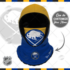 Personalized NHL Buffalo Sabres Hooded Gaiter Scarf Hooded Gaiter NHL