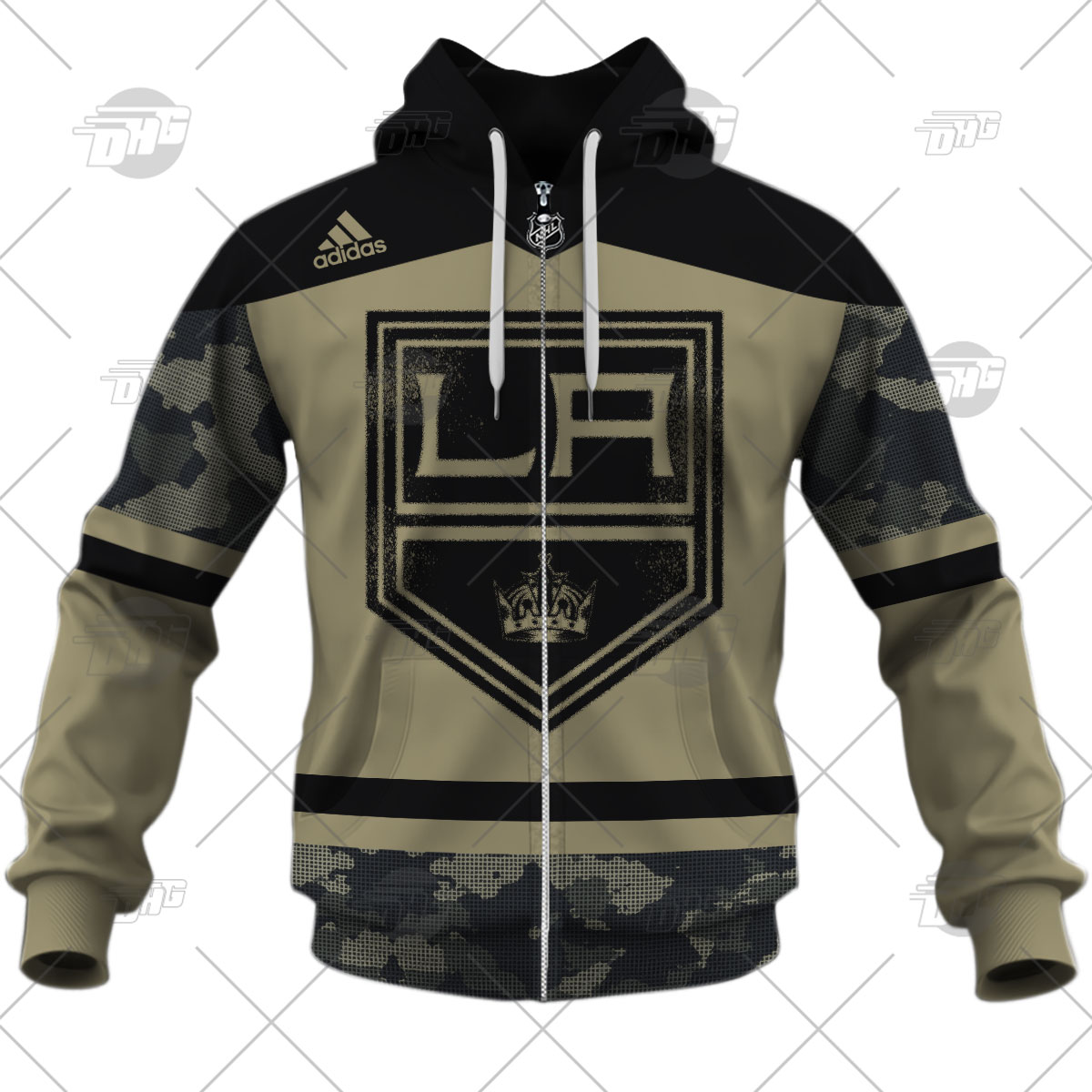 Vegas Golden Knights adidas Military Appreciation Team Authentic