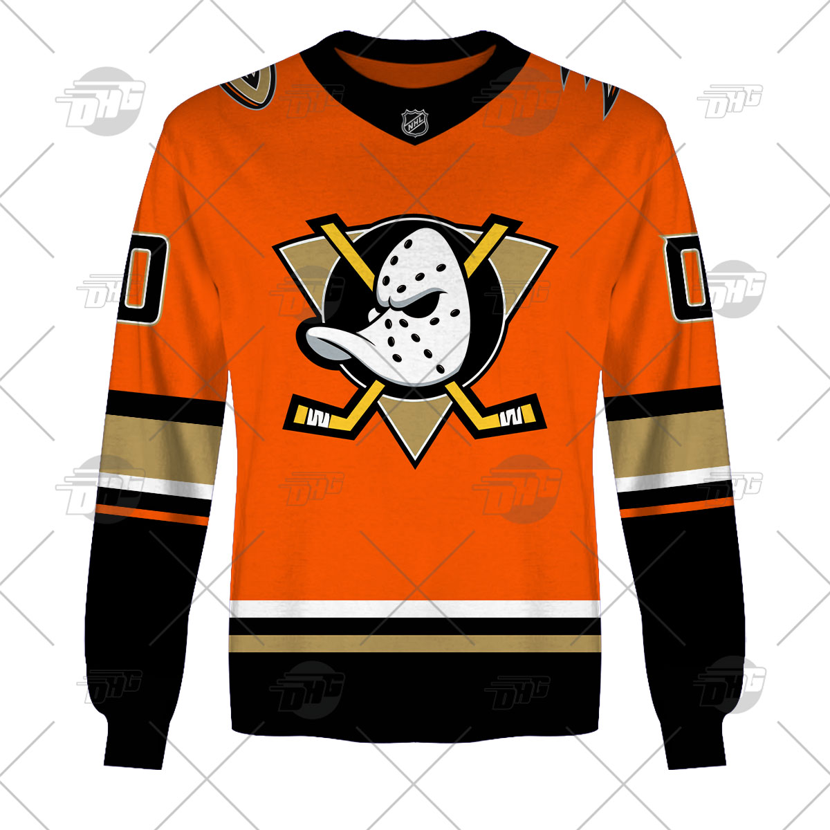 NHL Anaheim Ducks Reverse Retro Jersey 2022 Souvenir Collector Hockey –  Inglasco Inc.