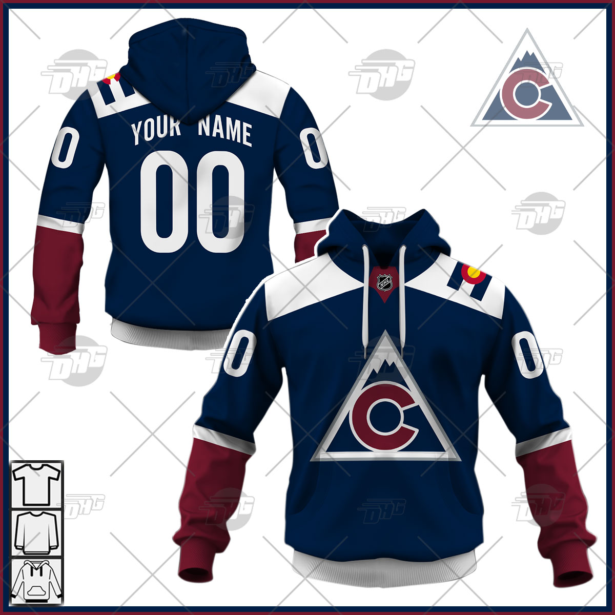 Adidas Authentic Military Appreciation NHL Practice Jersey - Colorado  Avalanche - Adult