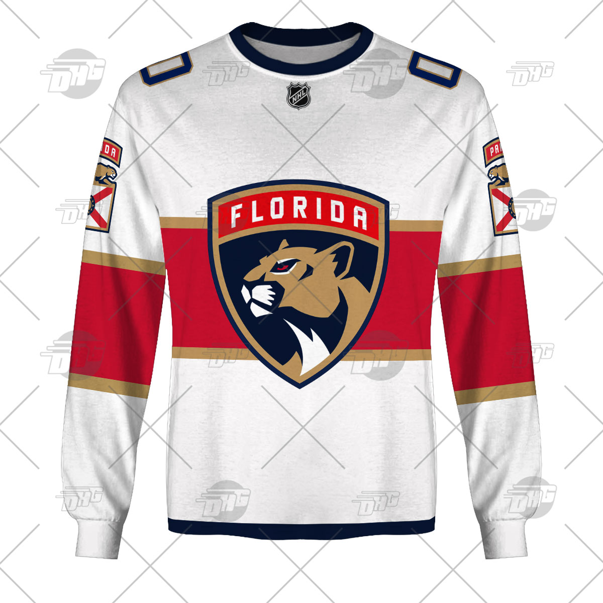 Breakaway Fanatics Branded Adult Custom White Custom Away Jersey - NHL  Florida Panthers