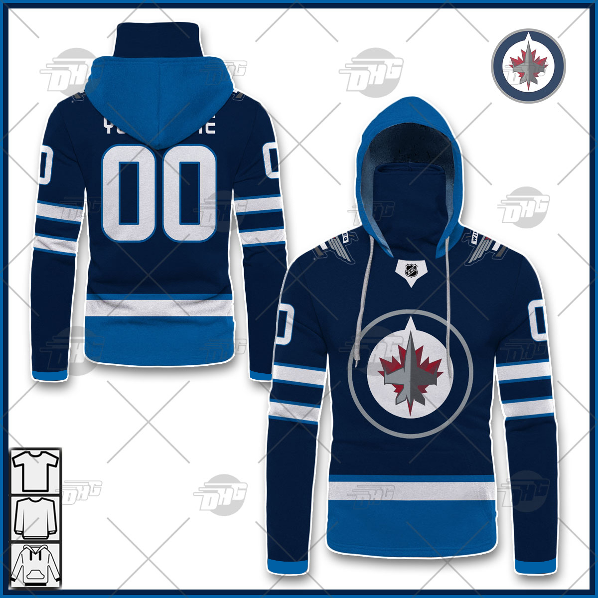 Personalized NHL Men's Winnipeg Jets 2022 Navy Home Jersey -  OldSchoolThings - Personalize Your Own New & Retro Sports Jerseys, Hoodies,  T Shirts