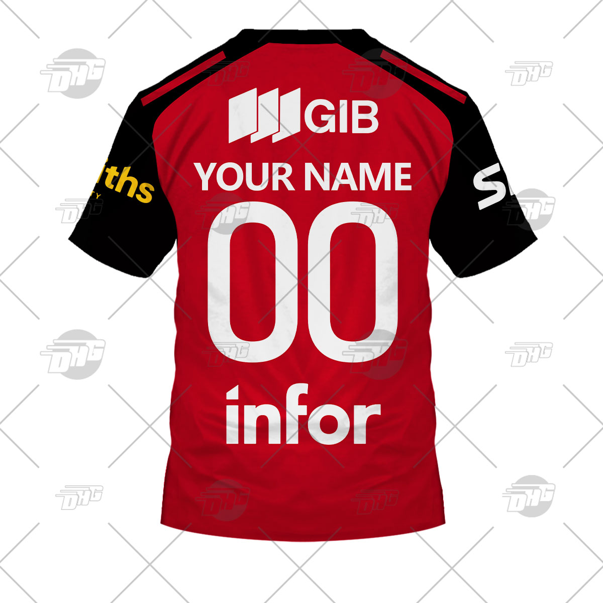 2023 CRUSADERS CHAMPIONS JERSEY CELEBRATE THE 2023/2024 SUPER RUGBY