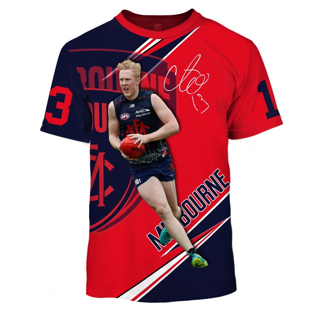 Personalised AFL Melbourne Demons 2021 Season Clash Guernsey Polo