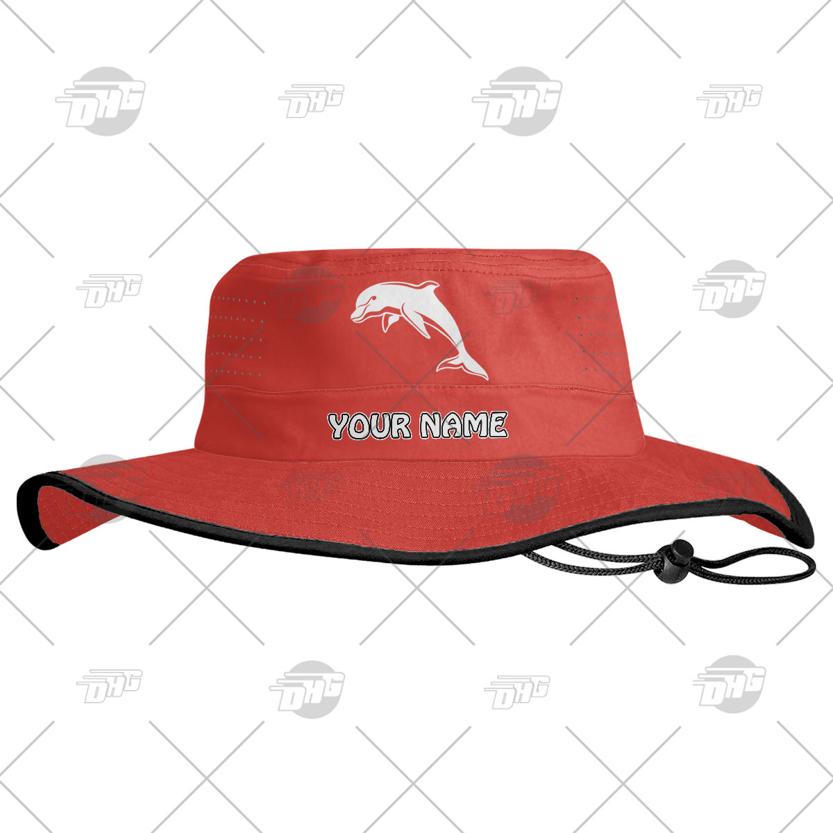 Personalised NRL Dolphins bucket hat boonie hat - OldSchoolThings -  Personalize Your Own New & Retro Sports Jerseys, Hoodies, T Shirts