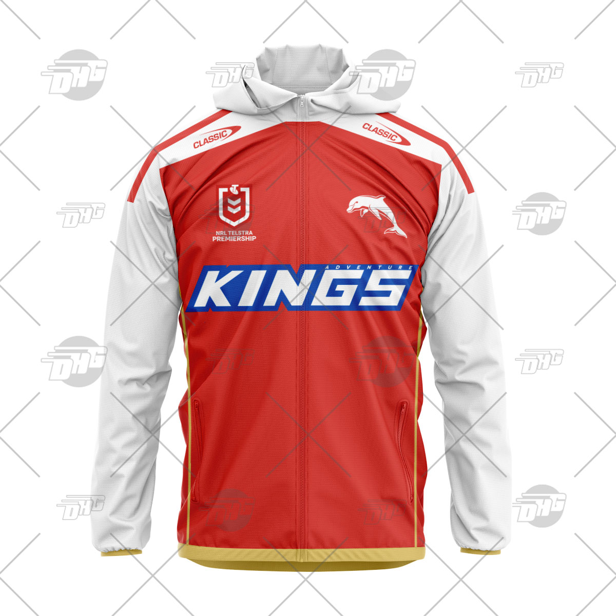 Personalised NRL Dolphins 2023 Away Jersey OldSchoolThings