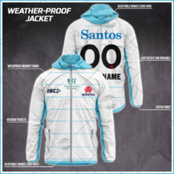 Personalised Super Rugby NSW Waratahs weather proof jacket rain proof jacket