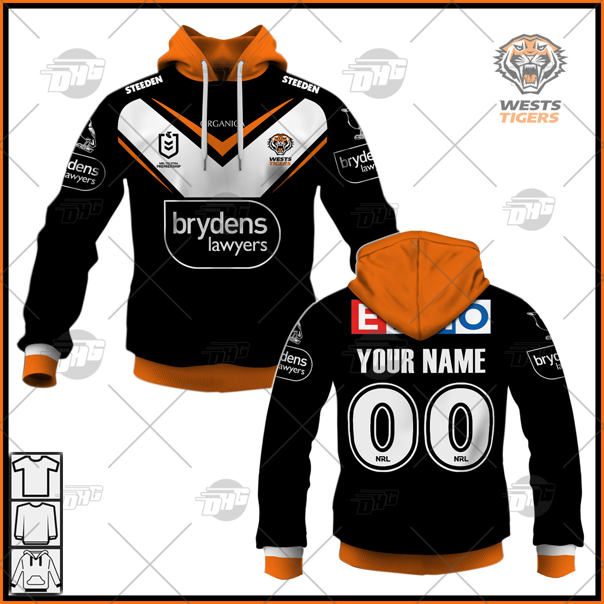 Wests Tigers 2005 NRL Home Jersey Sizes S-5XL! Premiership winning jersey!