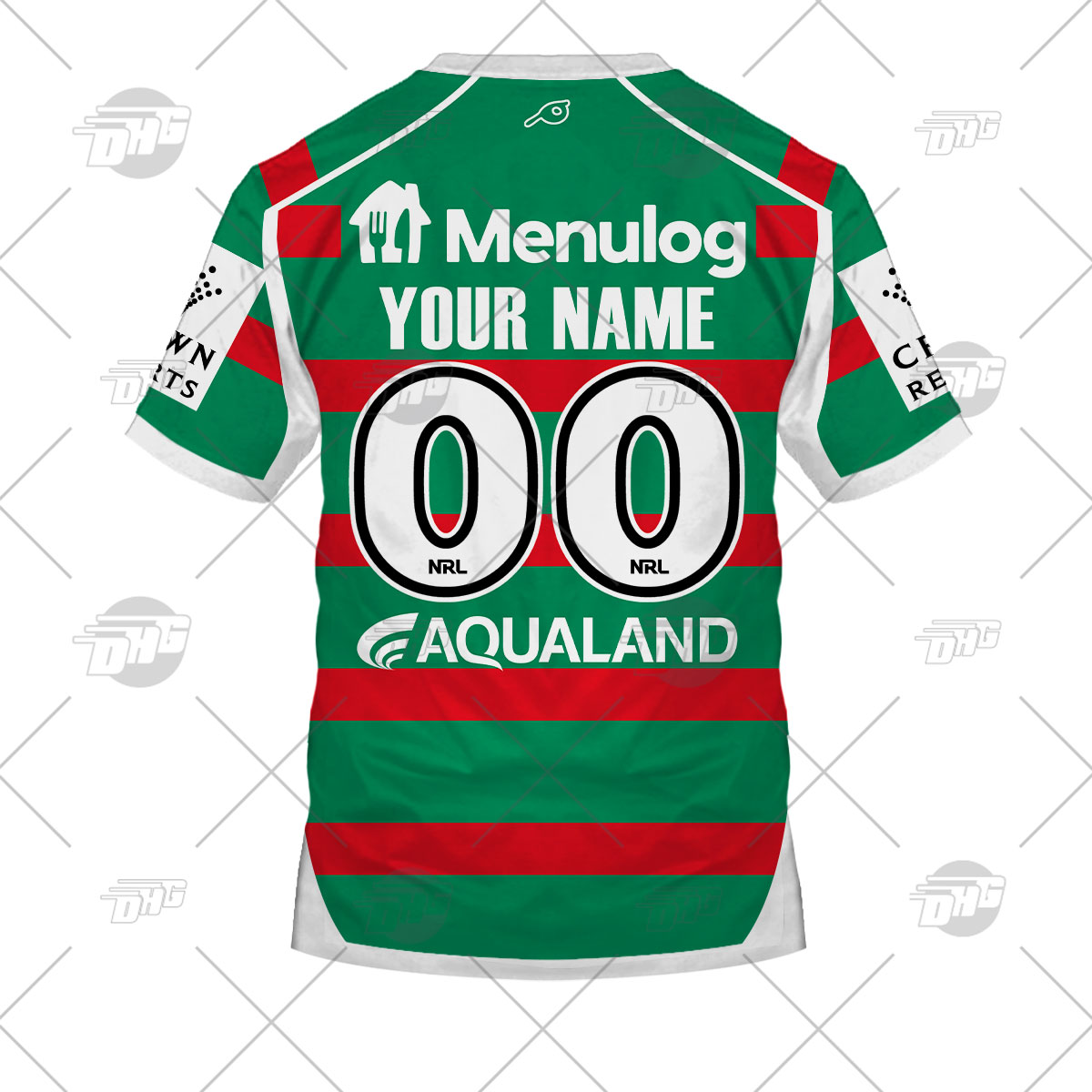 Personalised South Sydney Rabbitohs Jerseys - NRL Jerseys