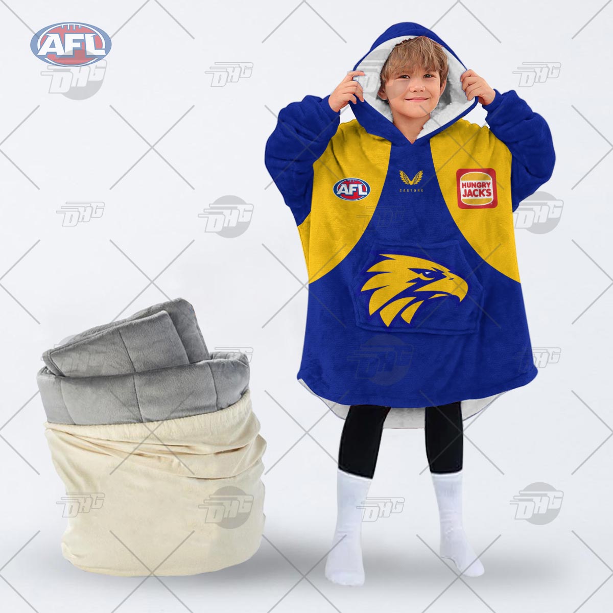 Personalized West Coast Eagles Football Club Vintage Retro