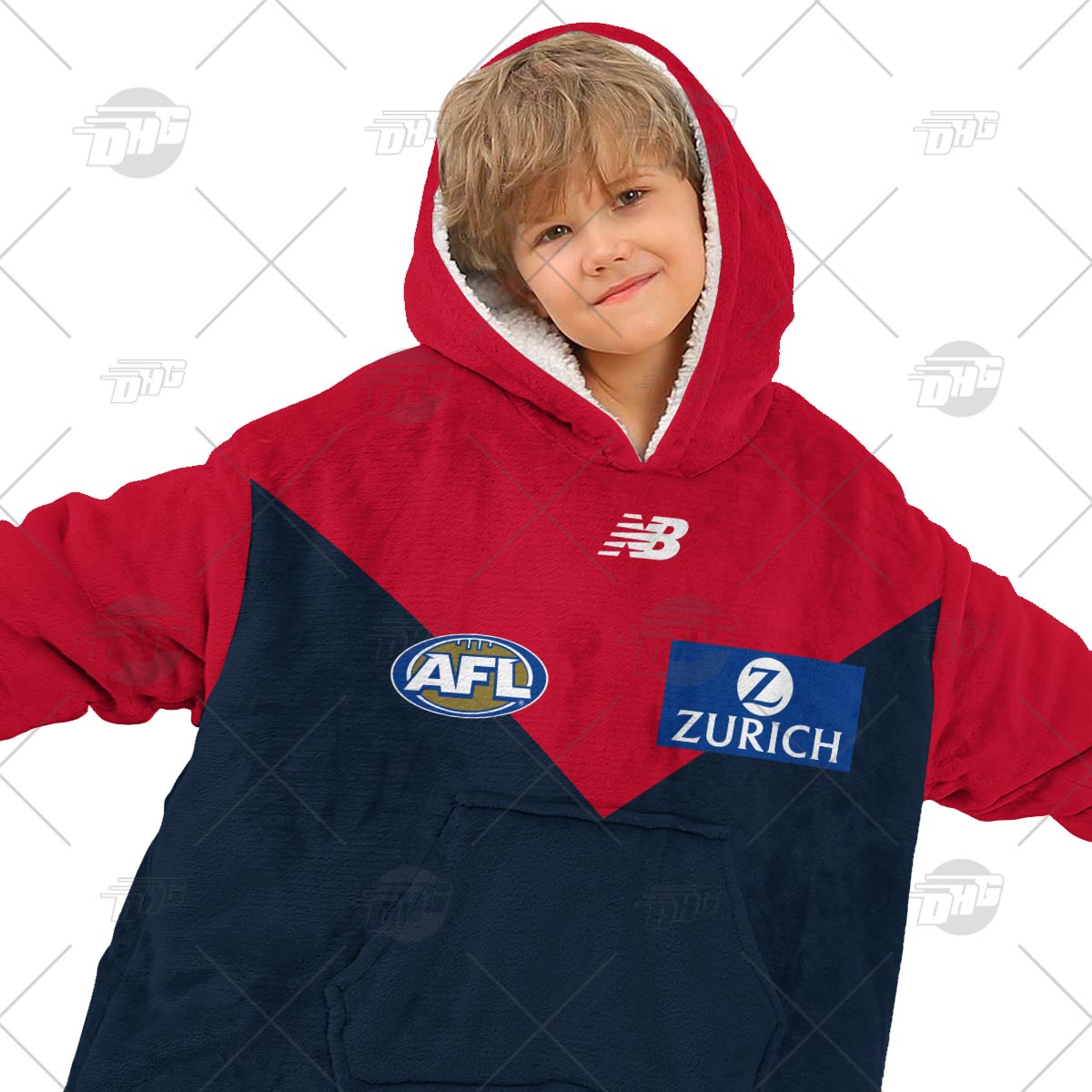 Personalise AFL North Melbourne Kangaroos Indigenous oodie blanket hoodie  snuggie hoodies - OldSchoolThings - Personalize Your Own New & Retro Sports  Jerseys, Hoodies, T Shirts