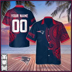 Personalize NFL New Orleans Saints Polynesian Tattoo Design Hawaiian Shirt