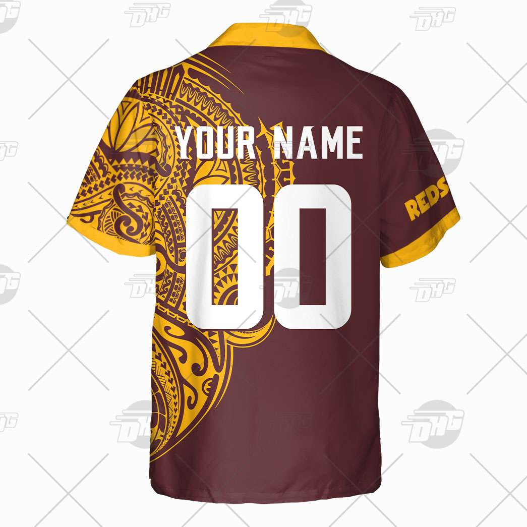 Personalized Washington Redskins NFL Hawaiian Shirt, beach shorts