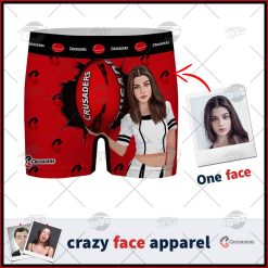 Canterbury Crusaders custom face men boxer personalized gifts for him