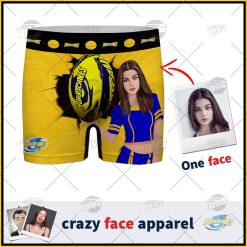 Custom Face Wellington Hurricanes Men Boxer Personalized Gifts For Him