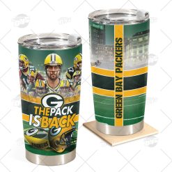 NFL Green Bay Packers Tumbler for Fans Stainless Steel Tumbler 20oz 30oz