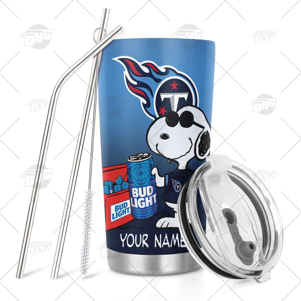 Tennessee Titans' 'Titan Up' Bud Light bottle pack available next week