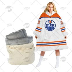 Personalized NHL Edmonton Oilers Oodie Hoodeez