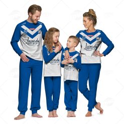 Personalised NRL Canterbury Bulldogs Pyjamas For Family