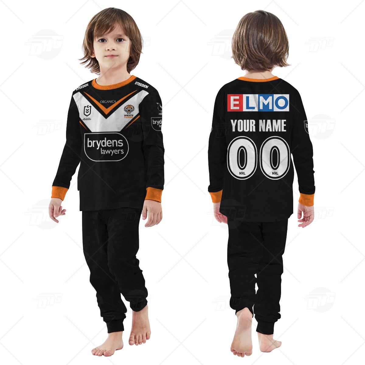 Personalized NRL Wests Tigers Special ANZAC Day Kits 2023 Unisex