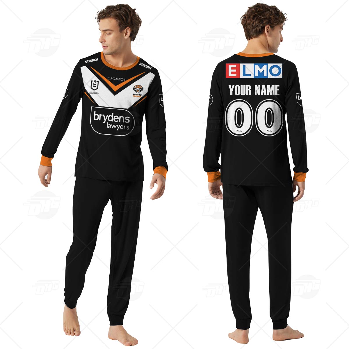 Wests Tigers NRL 2021 Steeden ANZAC Jersey Adults Sizes S-7XL!