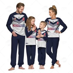 Personalise England Three Lions Rugby League World Cup Jersey 2022 pyjamas for Family