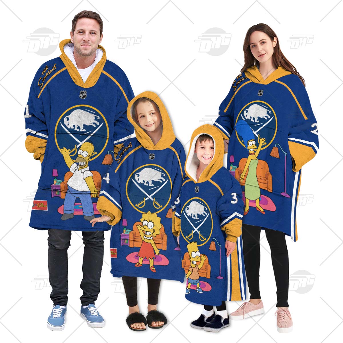 Personalized Buffalo Sabres 80s 90s Home Vintage NHL Throwback Jersey 3D  Hoodie
