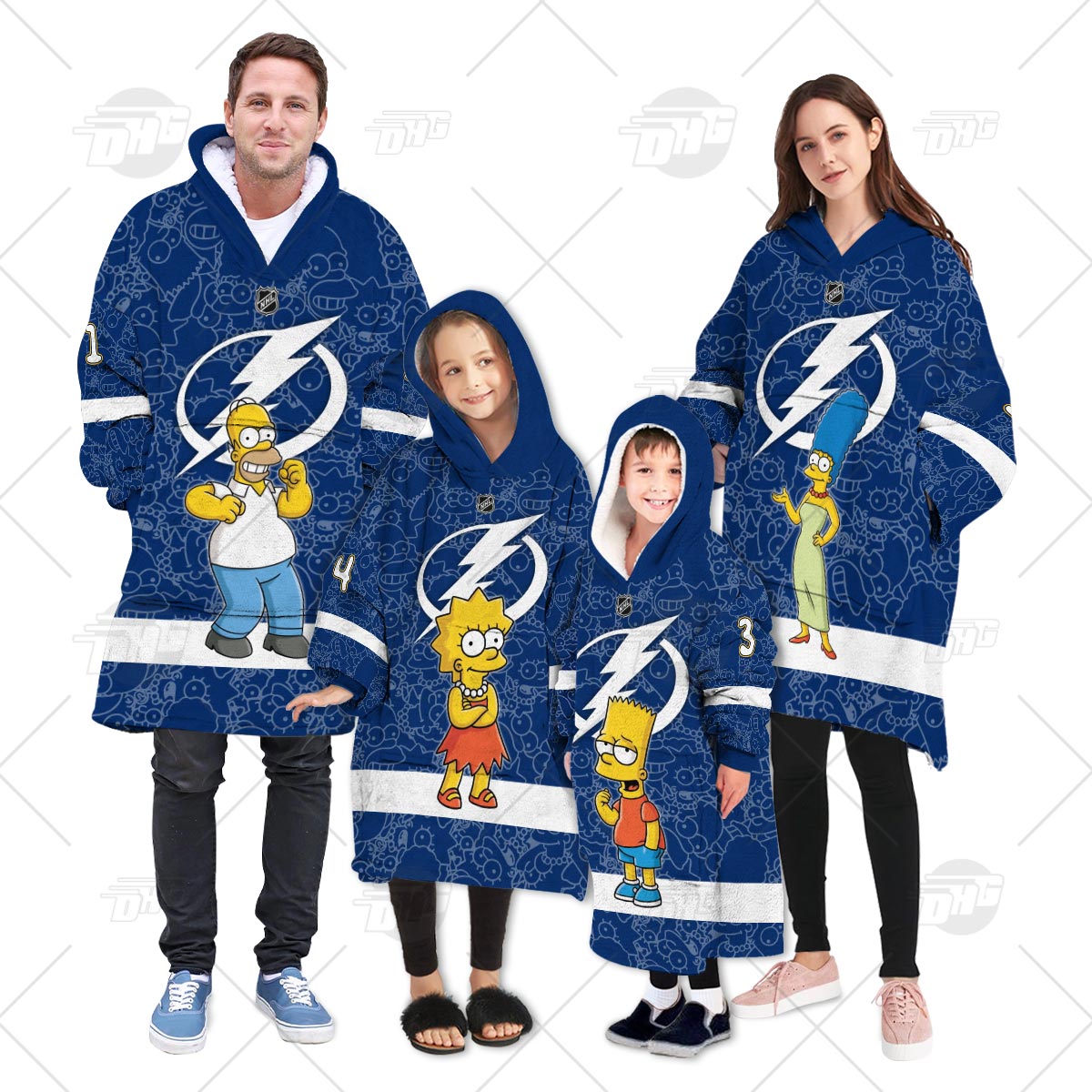 Personalized NHL Tampa Bay Lightning Vintage Black 3D Hoodie For Men Women  - T-shirts Low Price