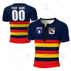 Personalized Adelaide Crows Football Club Vintage Retro AFL Henley Shirt Gothic T-shirt