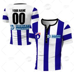 Personalized North Melbourne Football Club Vintage Retro AFL Henley Shirt Gothic T-shirt