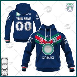 Personalise NRL New Zealand Warriors 2023 Home Jersey