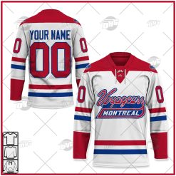 Personalize Vintage AHL Seattle Metropolitans hockey Retro Jersey