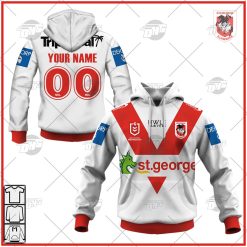 Personalised NRL St George Illawarra Dragons 2023 Home Jersey