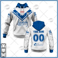 Personalised NRL Canterbury Bulldogs 2023 Home Jersey