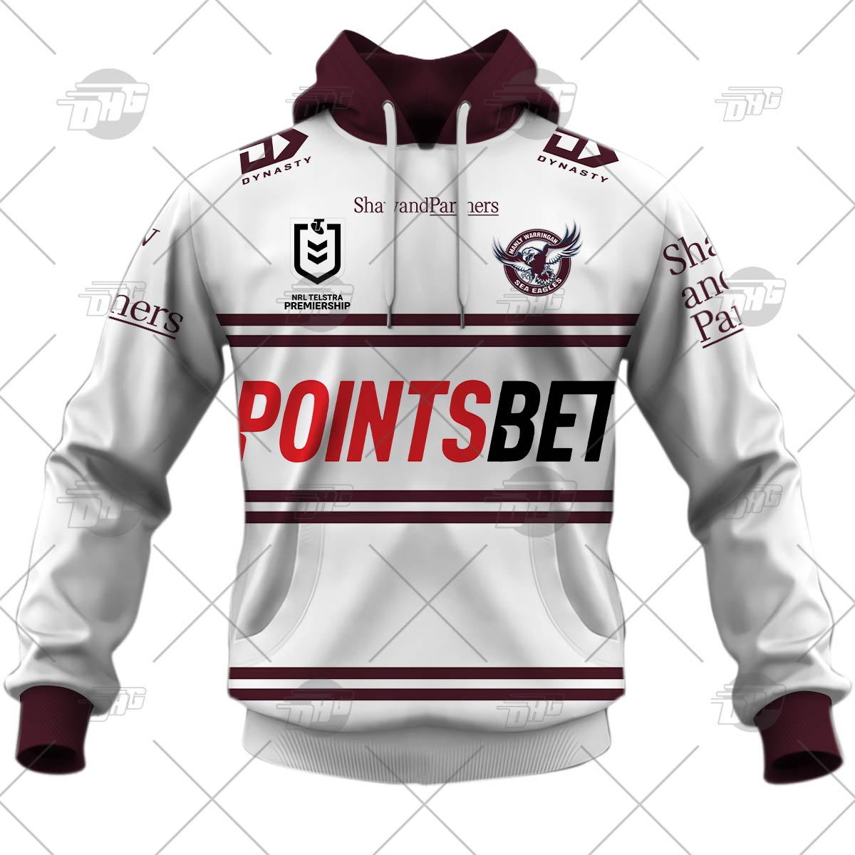 NRL Manly Warringah Sea Eagles Custom Name Number 2021 ANZAC