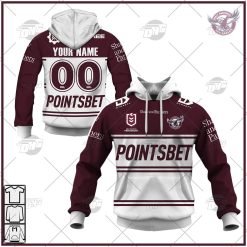 Personalised NRL Manly Warringah Sea Eagles 2023 Alternate Jersey