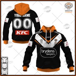 Personalised NRL Wests Tigers 2023 Home Jersey