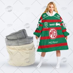 Personalised NRL South Sydney Rabbitohs Oodie 2023 Away Jersey