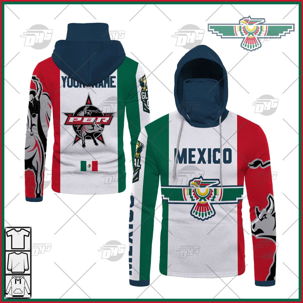 PBR Global Cup USA Eagles Sublimated Jersey