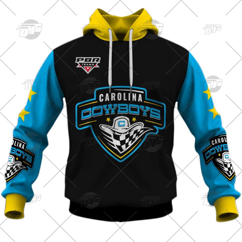 Personalize PBR Team Carolina Cowboys Bull Riding Rodeo Jersey ...