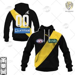 Personalise AFL Richmond Football Club 2023 Home Guernsey