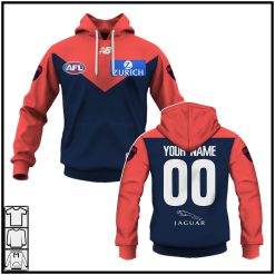Personalise AFL Melbourne Football Club 2023 Home Guernsey
