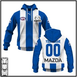 Personalise AFL North Melbourne 2023 Home Guernsey