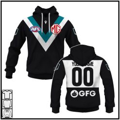 Personalise AFL Port Adelaide 2023 Home Guernsey