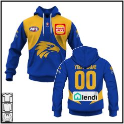 Personalise AFL West Coast Eagles 2023 Home Guernsey
